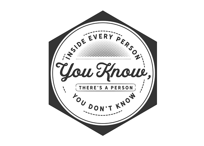 Inside every person