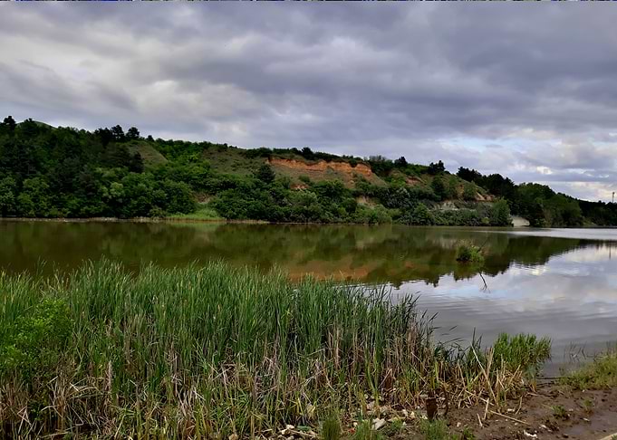 Lake before the rain