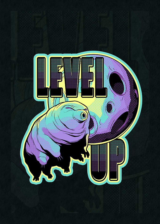 Space Tardigrade Level Up