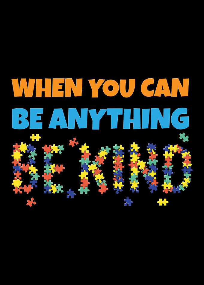 Autism Be Kind Autistic Pu