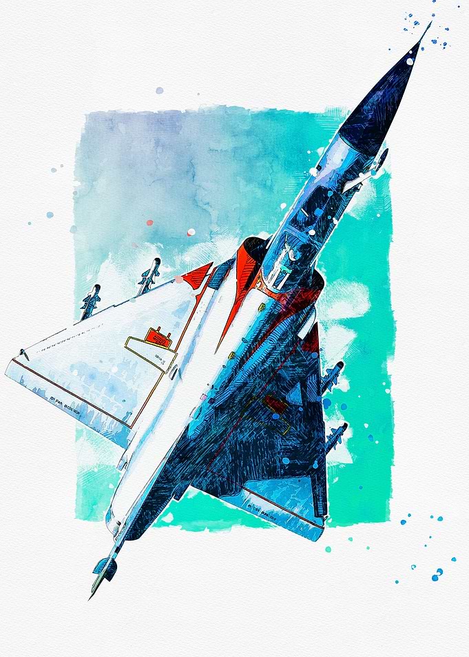 Mirage 2000 v2 Watercolor
