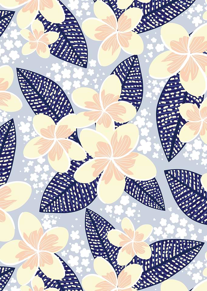 Tropical Frangipani
