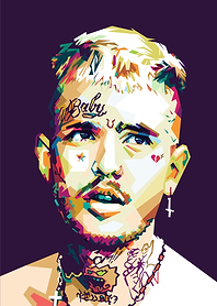 WPAP PopArt Lil Peep