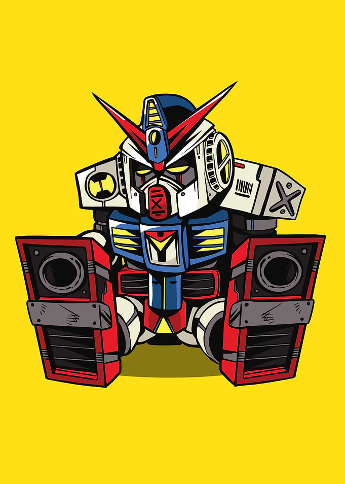 Sleeping Mecha Robot