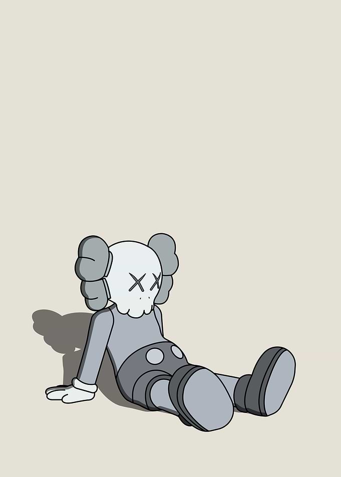 KAWS Holiday Grey