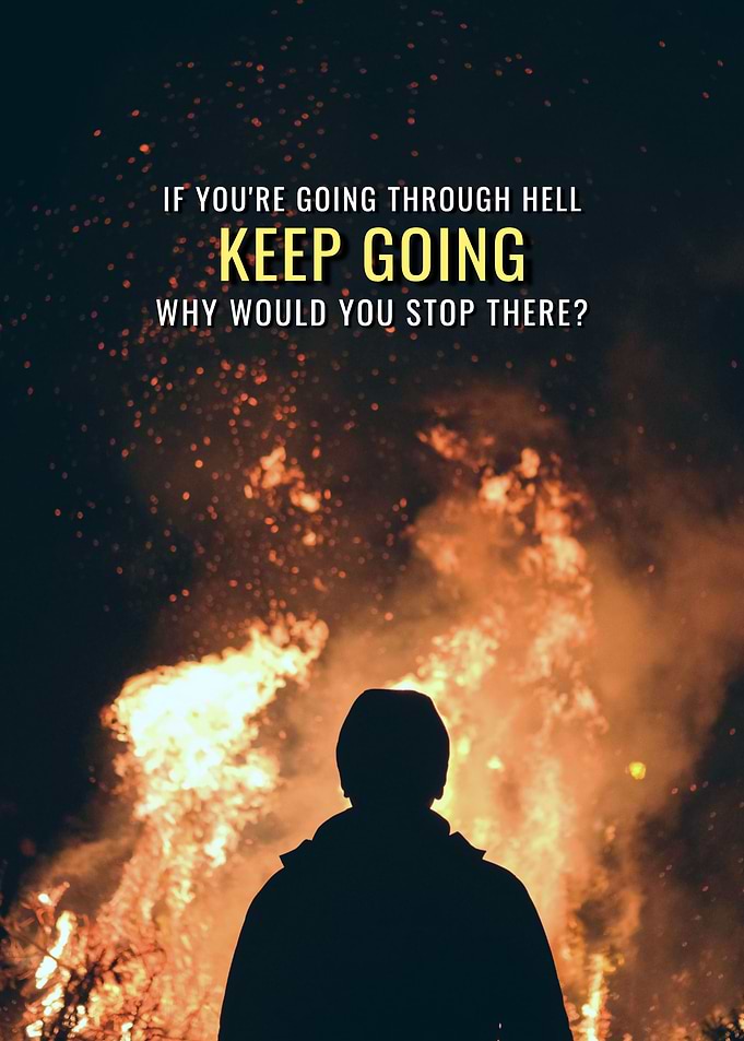 Going through Hell