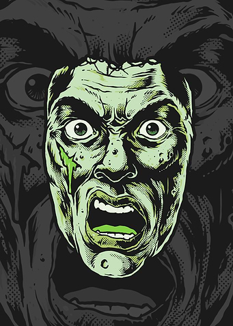 Horror Paranoia Face