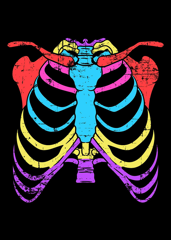 Halloween Colorful Skull