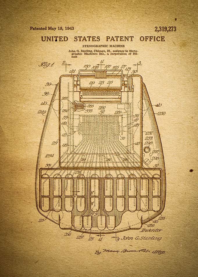 Stenographic Machine