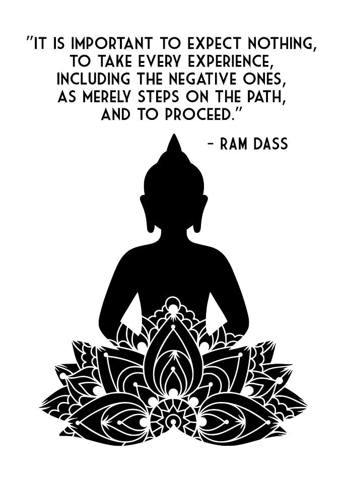 RAM DASS EXPECT NOTHING