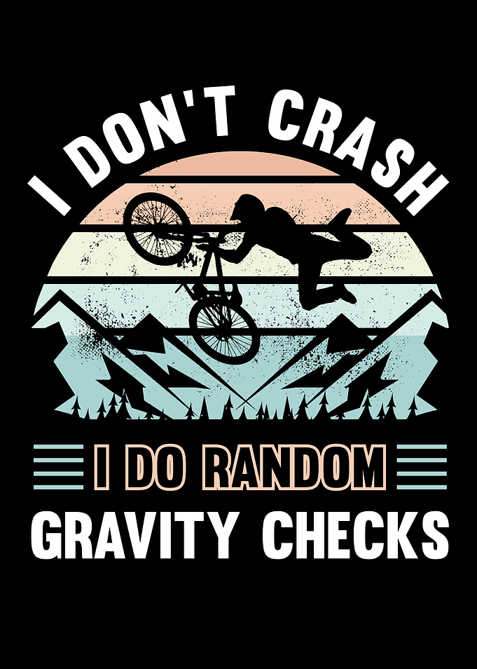 Funny Mountain Biking Gift