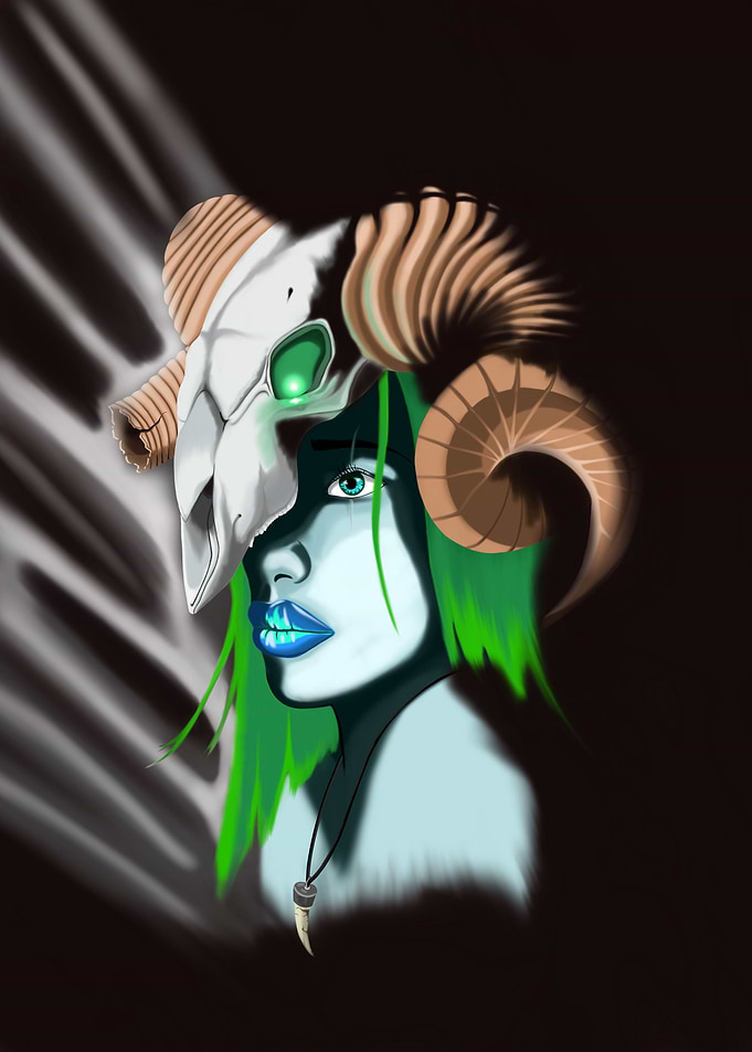 tribal huntress