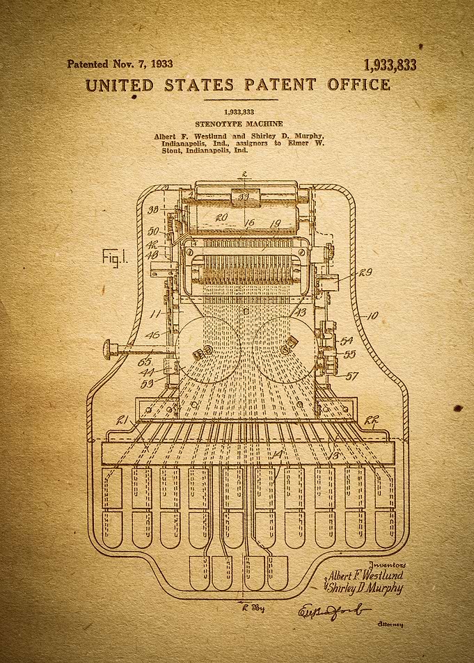 Stenotype Machine