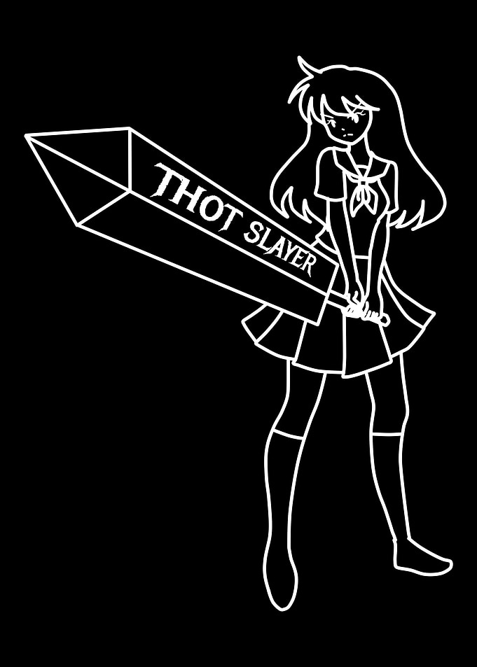 Thot Slayer Anime Girl