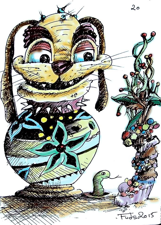 Vasedog the Worm Friend