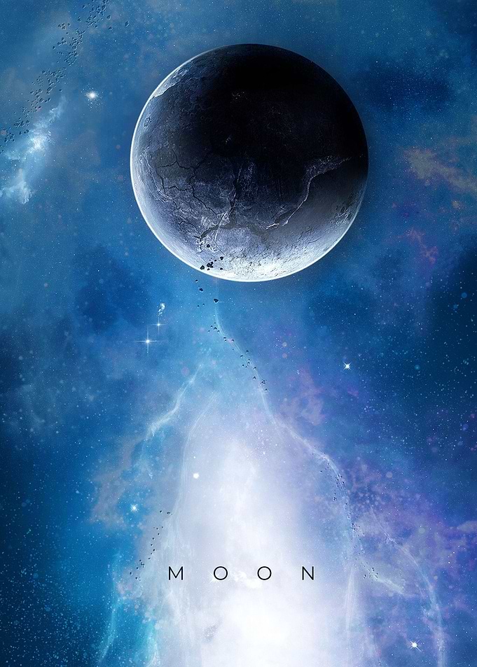 The moon
