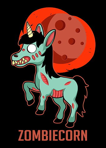 Zombiecorn Zombie Fan Gift