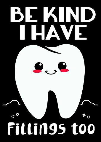 Dentist Cute Tooth Filling