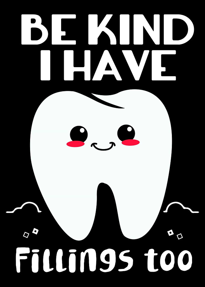 Dentist Cute Tooth Filling