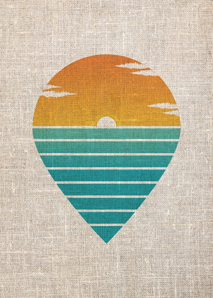 Sea in a pin