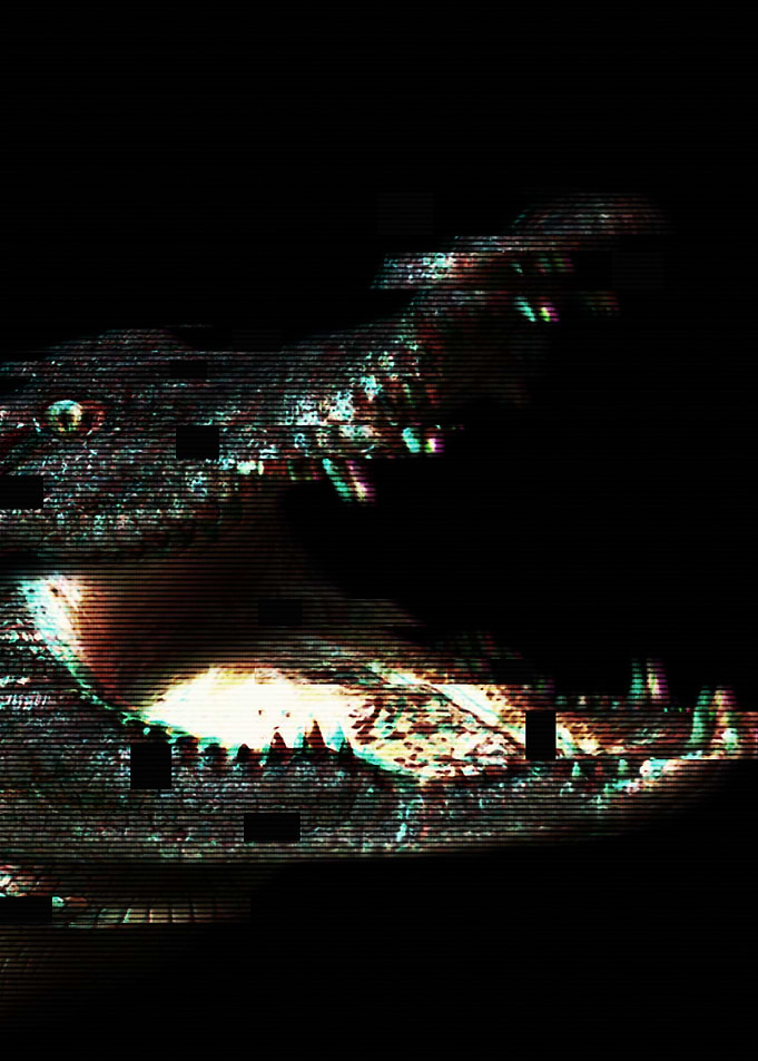Glitched Crocodile