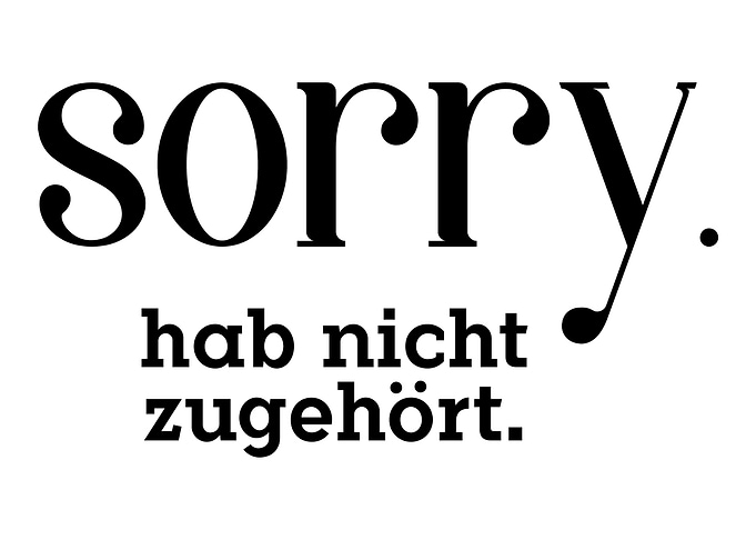 Sorry not listening
