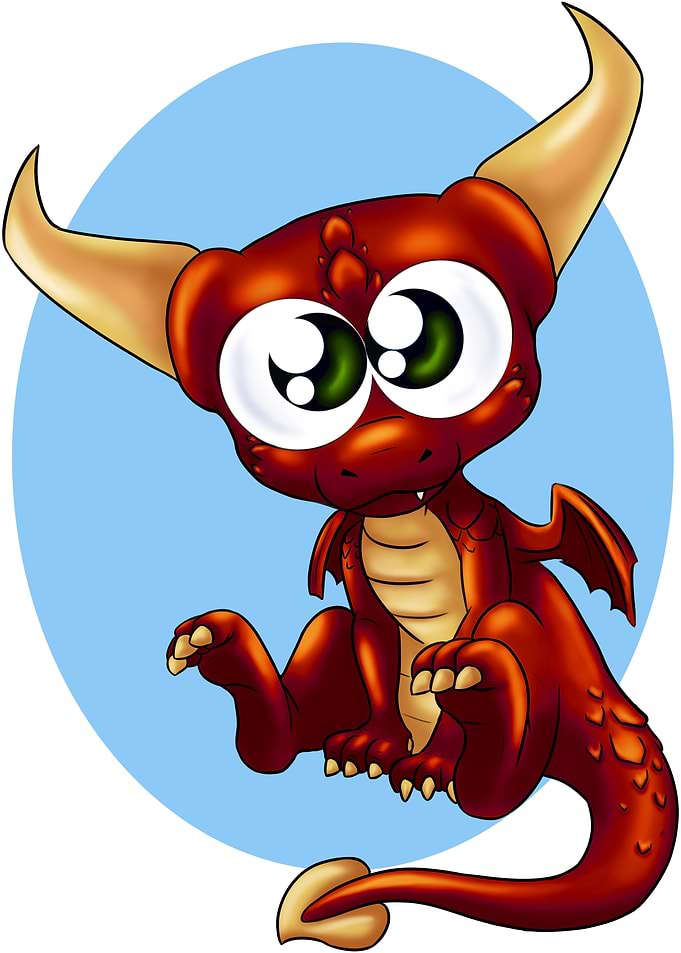 Pyrope the dragon