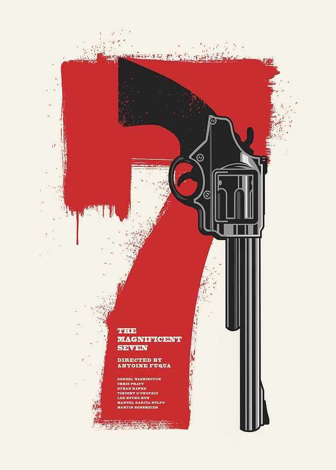 The Magnificent Seven art
