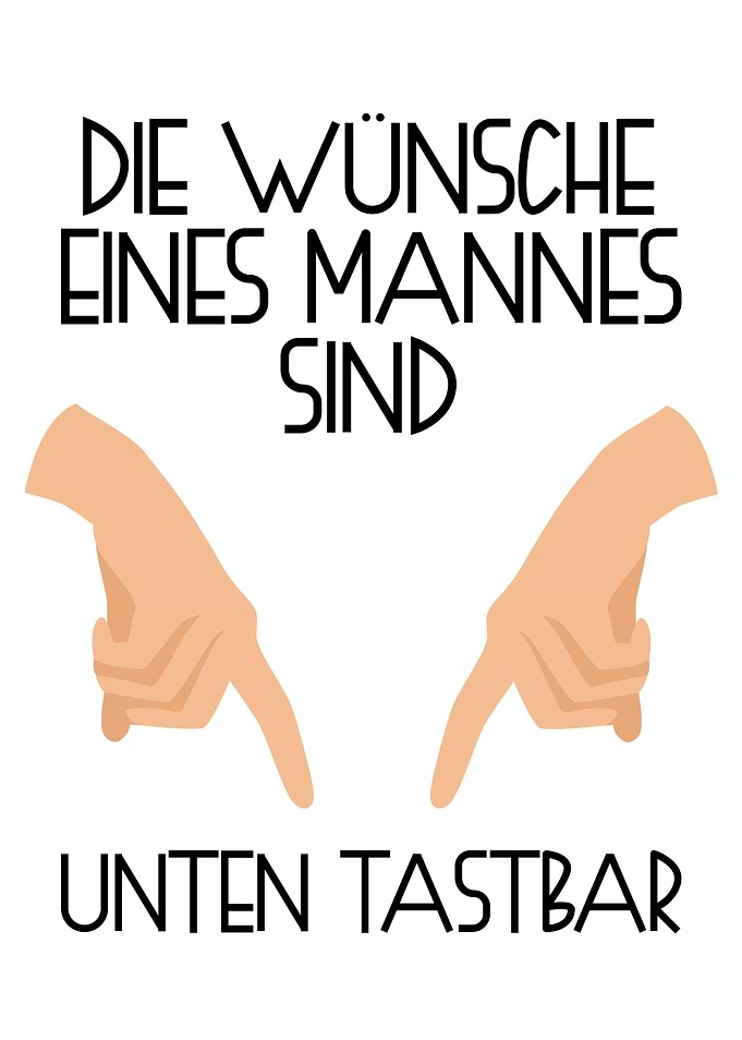 Die Wnsche eines Mannes