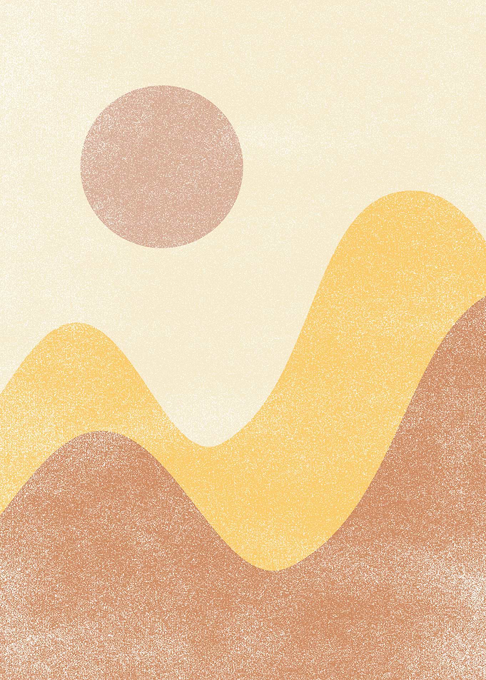 Abstract mountains