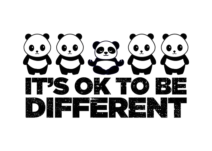 It Is Ok To Be Different