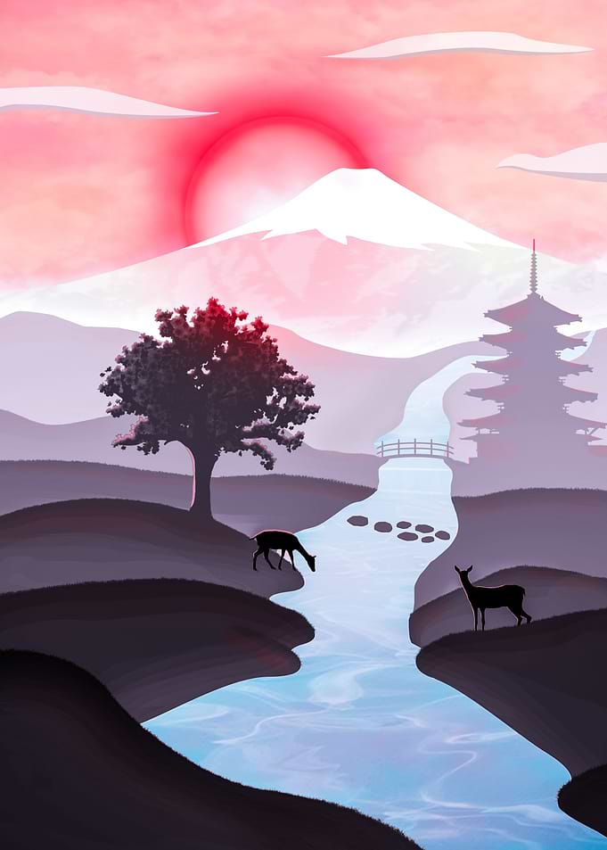 Japan Landscape Day