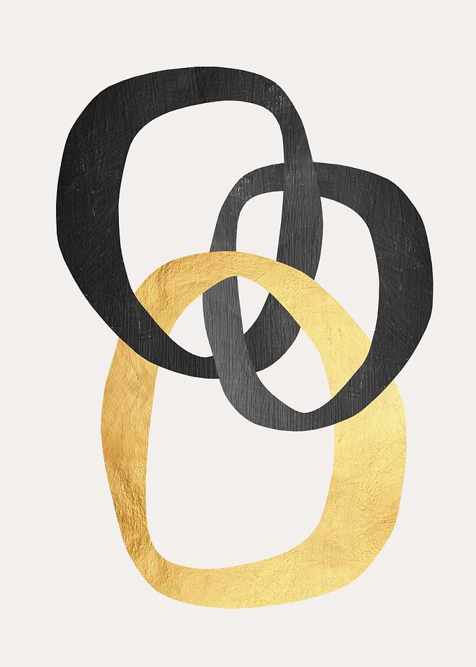 Golden strokes I