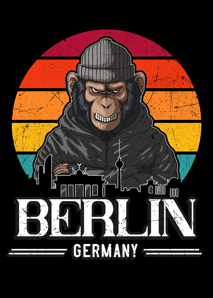 Berlin Retro Monkey