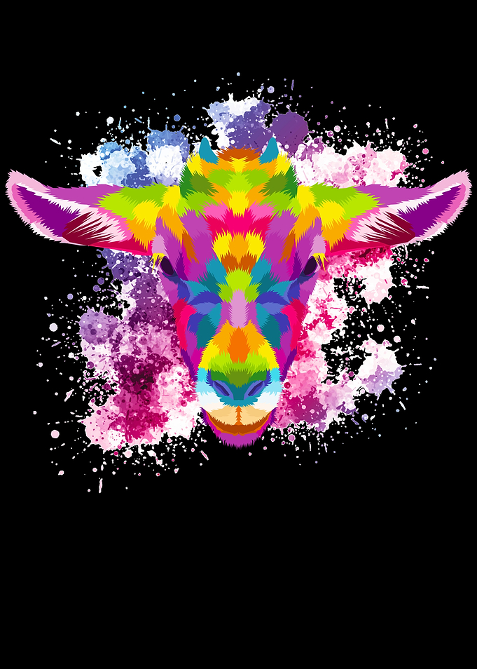 Pop Art Colorful Sheep