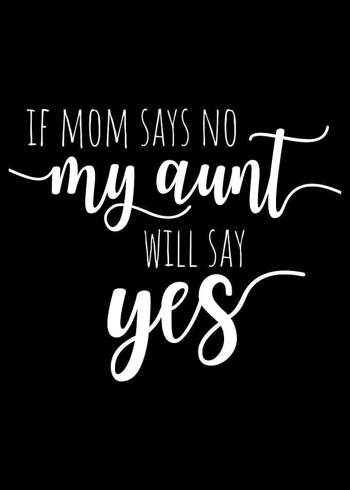 If Mom Says No My Aunt