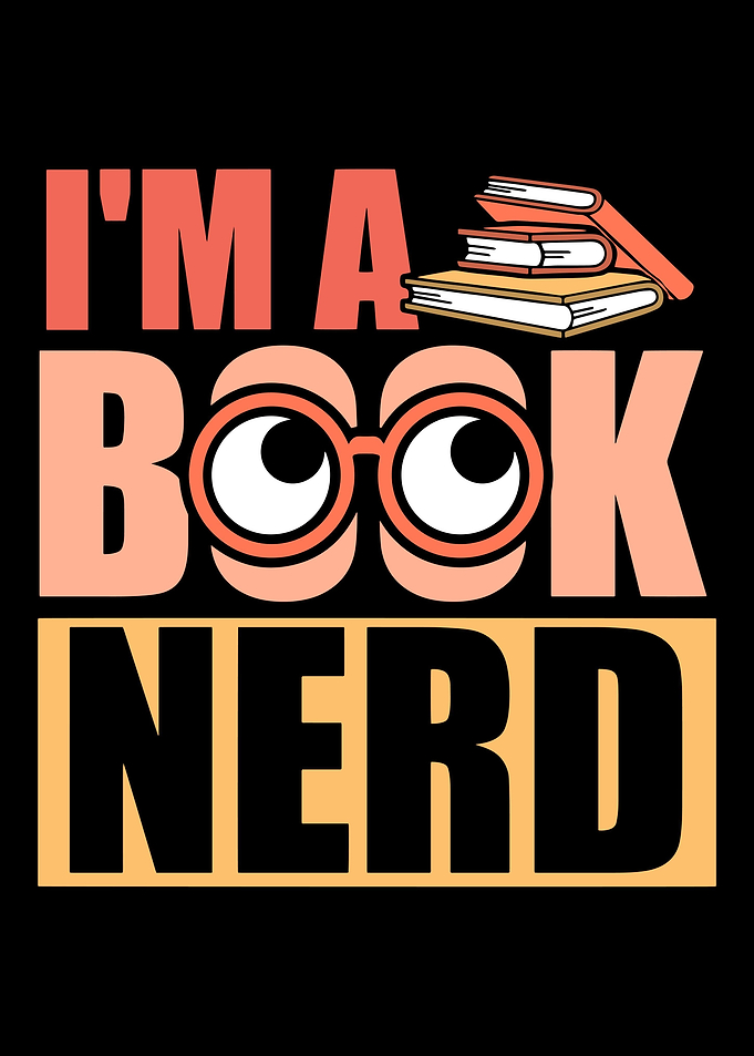 Nerd Geek Bookworm Book Lo