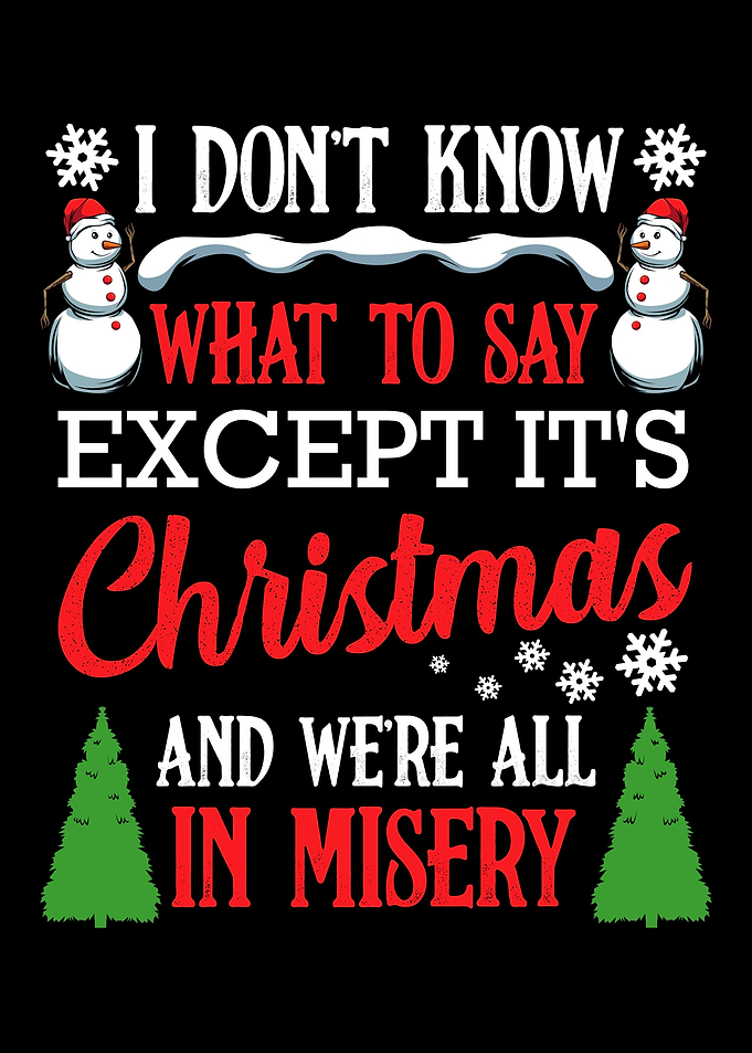 Christmas Vacation Misery
