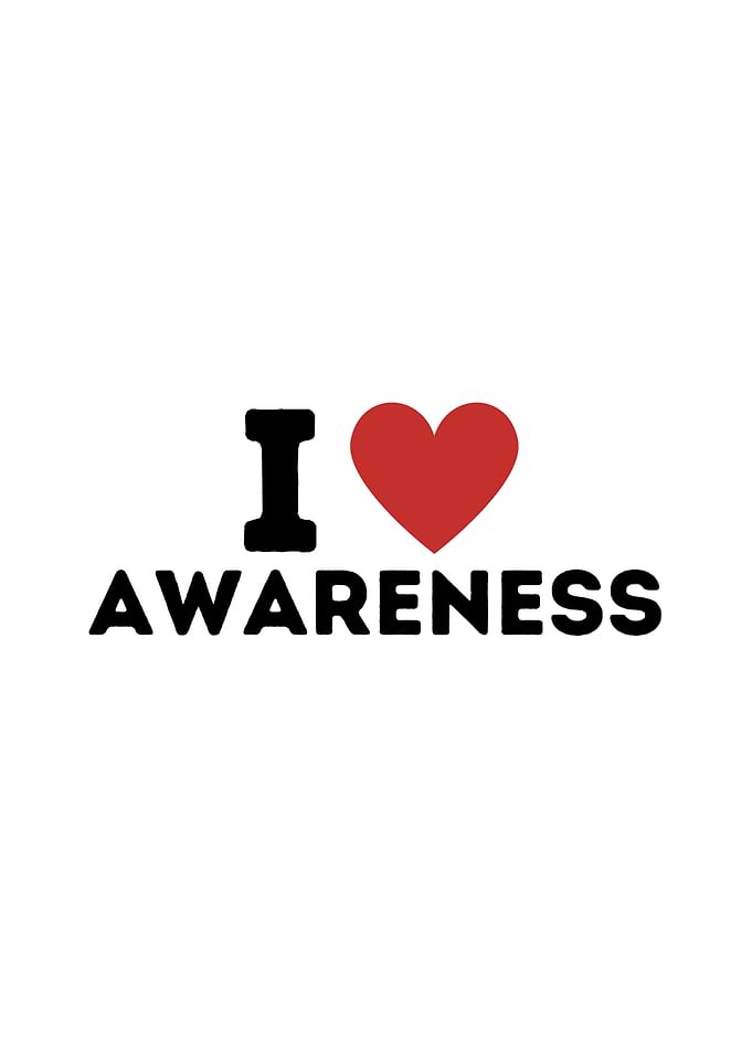 I Love Awareness Simple