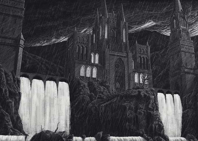 Waterfall Castle
