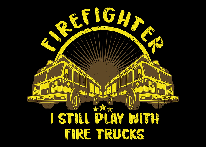 Fire Truck Fire Volunteer