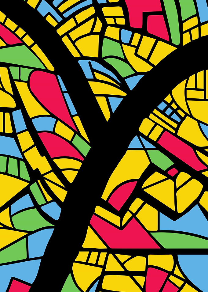 city map art