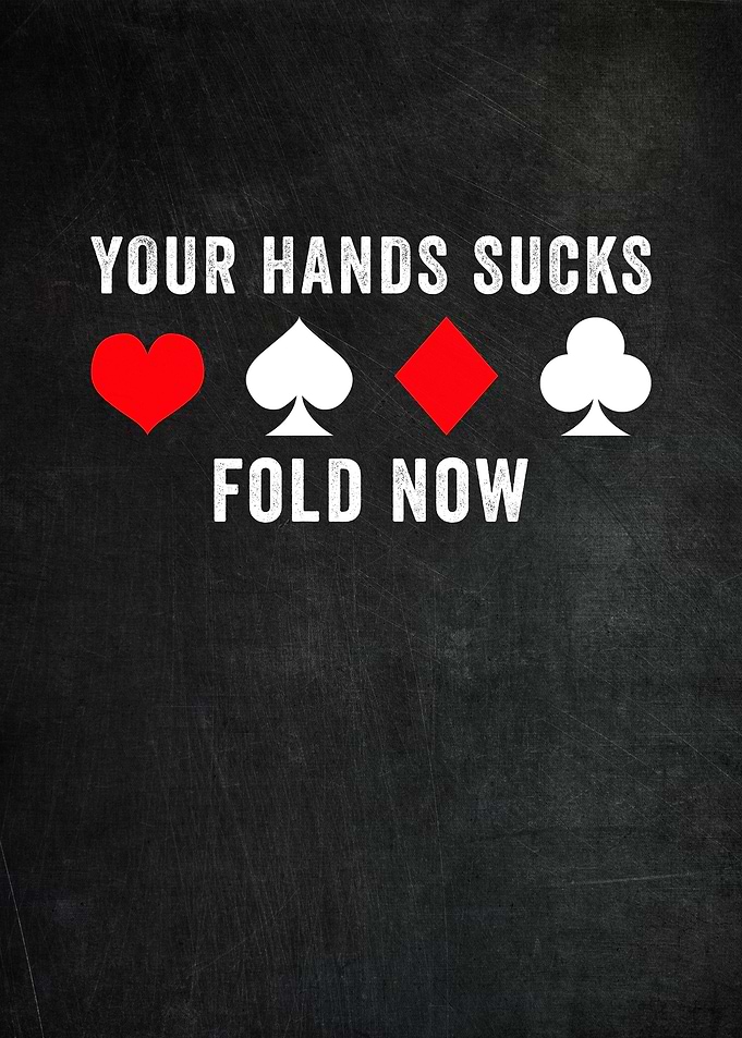Poker Funny Poster
