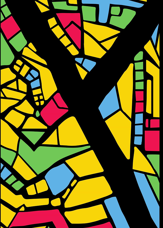 city map art