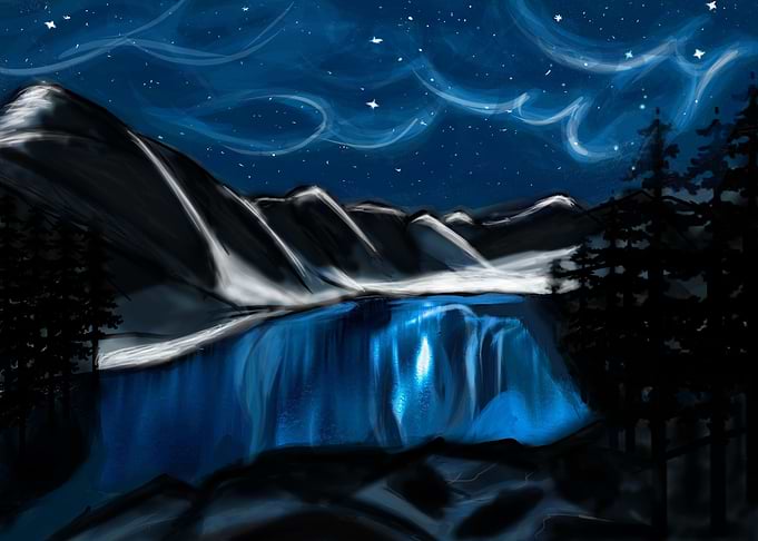 Midnight Lake
