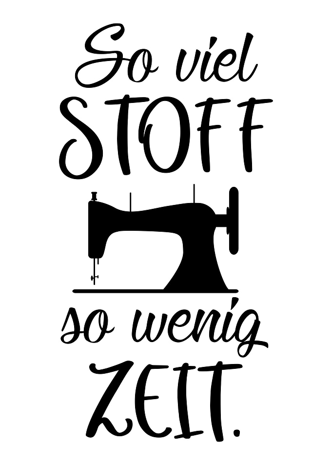 So viel Stoff
