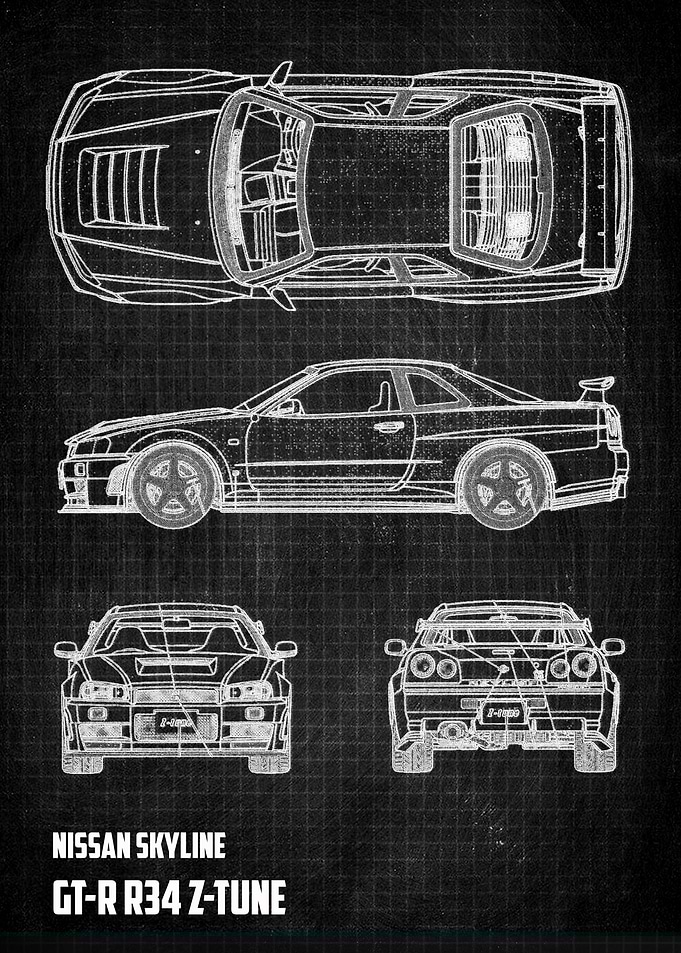 nissan skyline r34