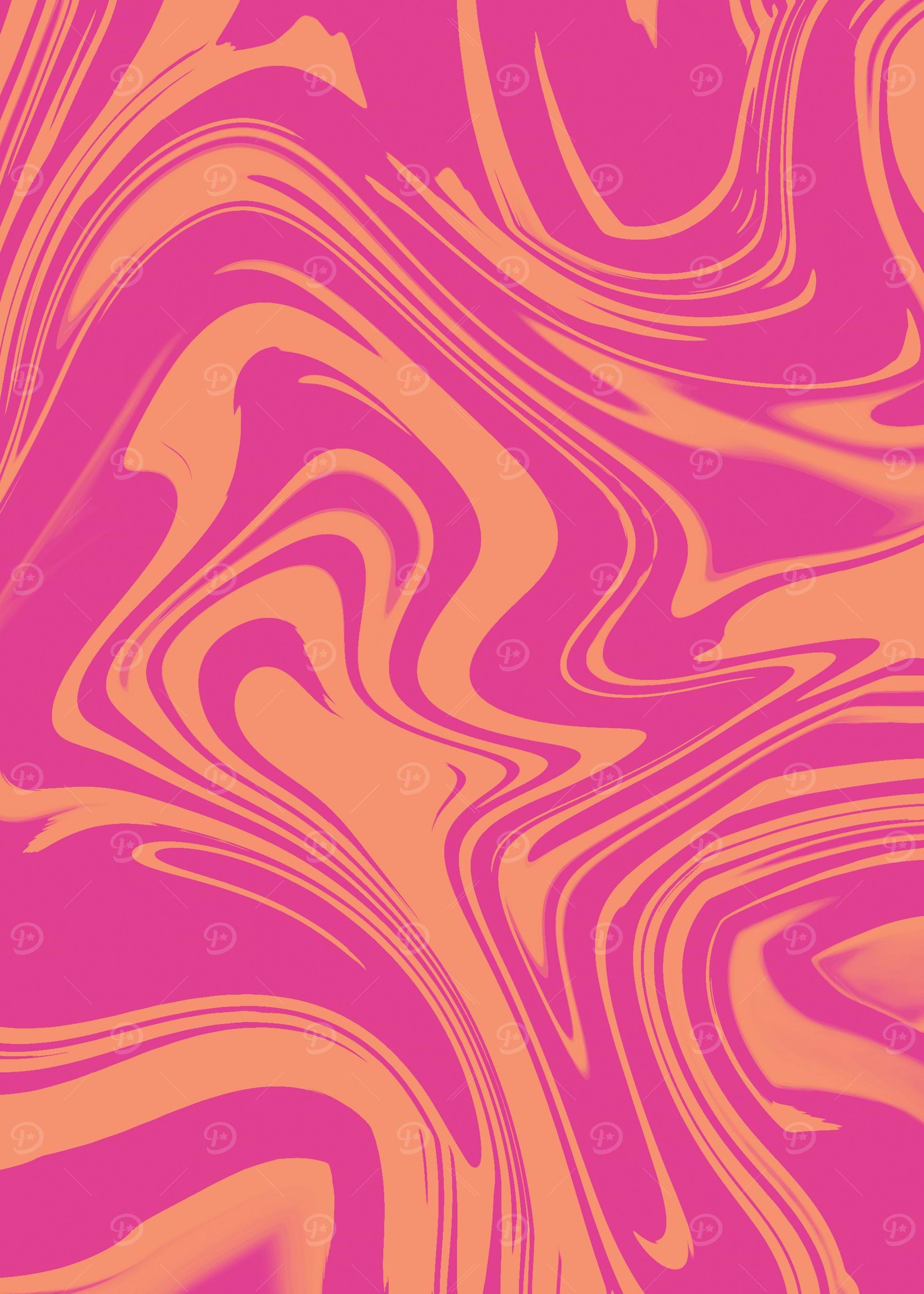 peach marble