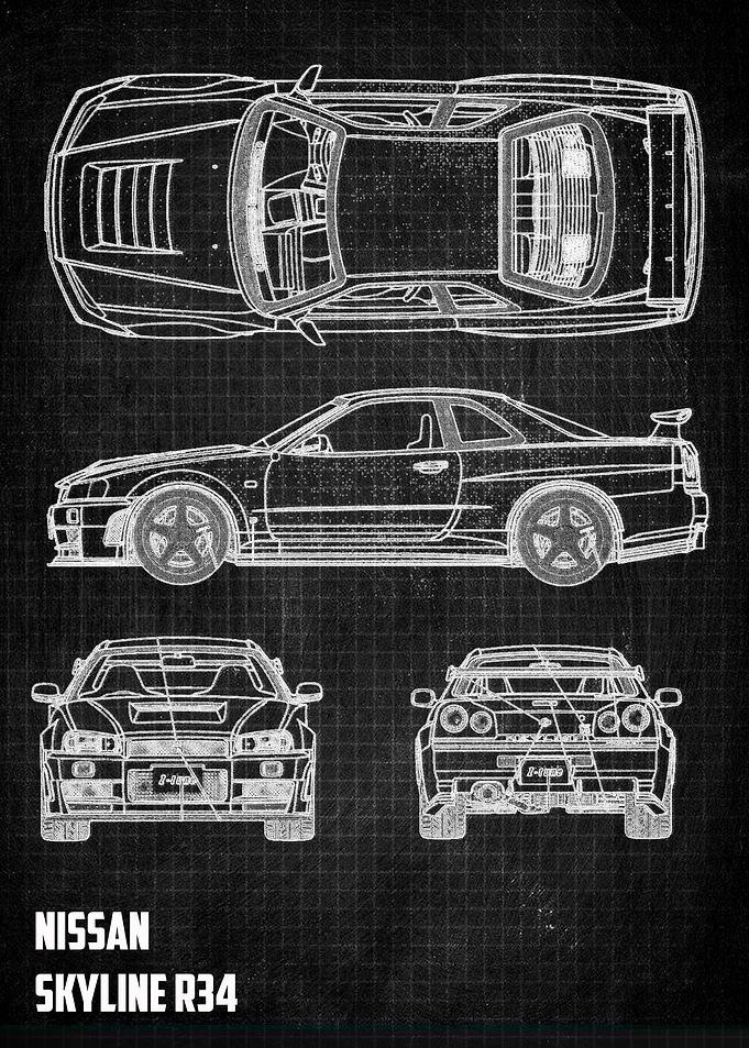 Nissan Skyline GTR R34 Z