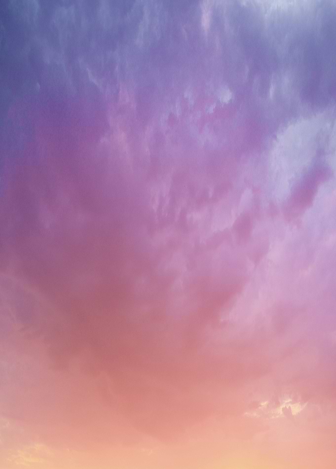 Colorful sunset sky